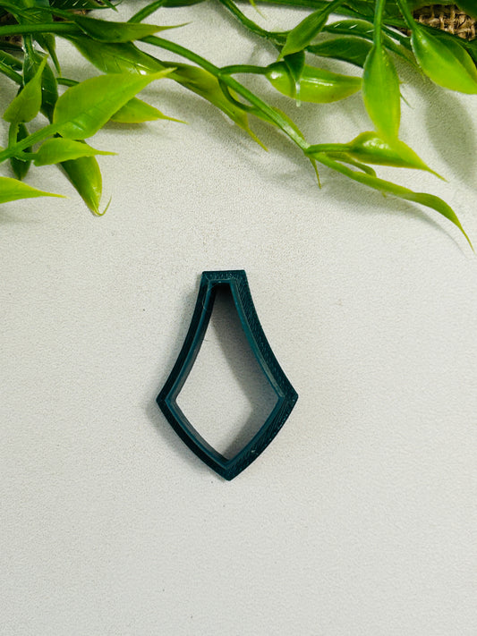 Spearhead Outline Polymer Clay Cutter 6 Sizes You Choose