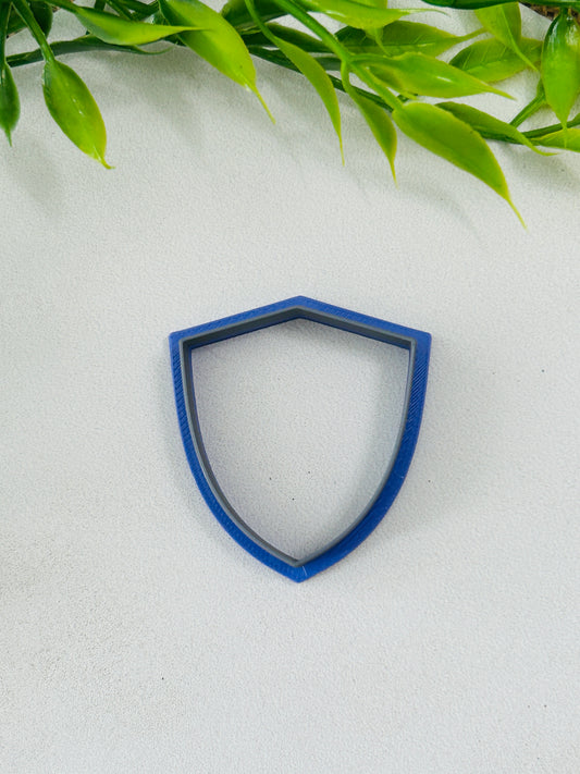 Badge Shape Outline Polymer Clay Cutter 8 Sizes You Choose