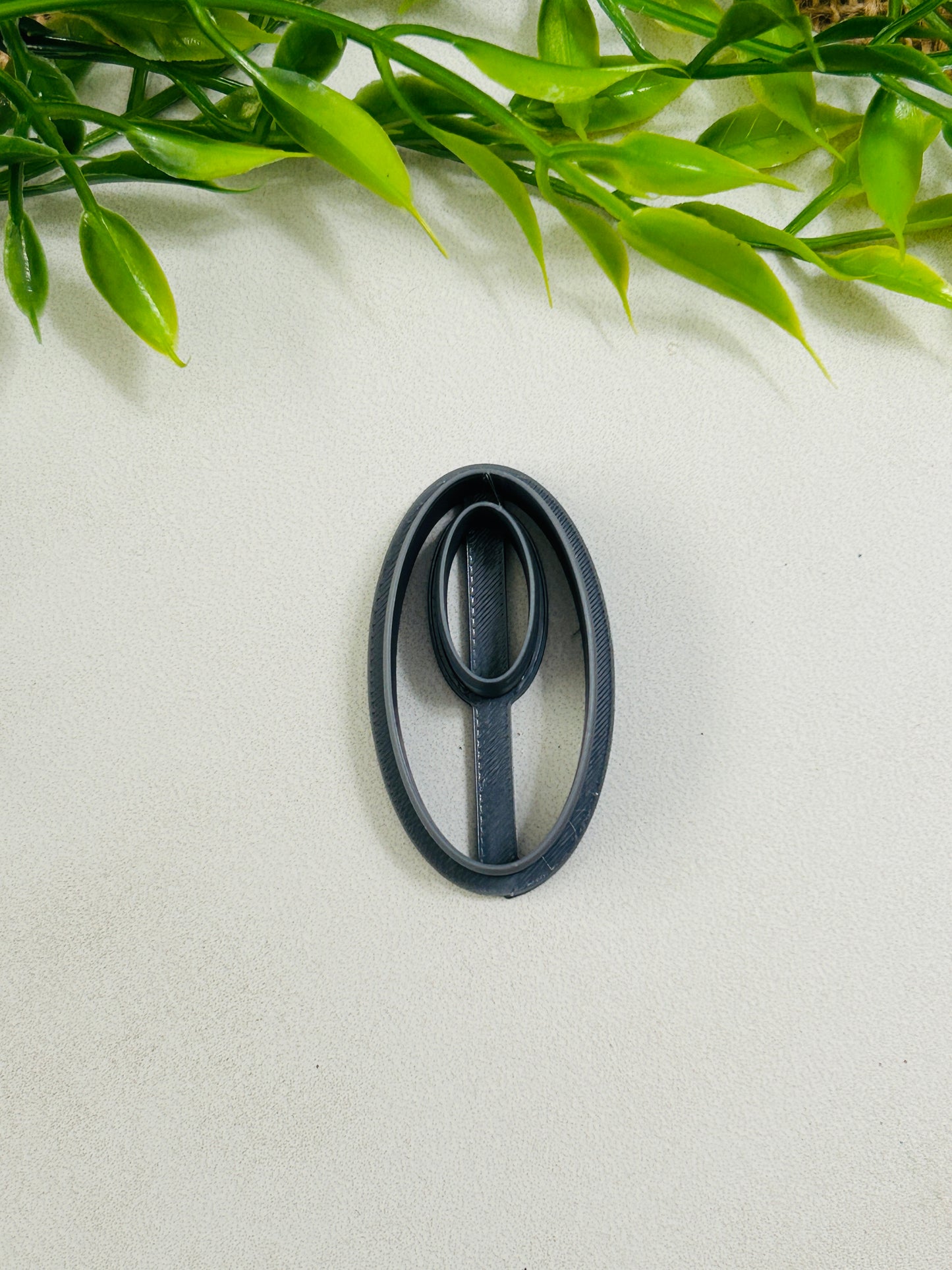 Oval Cutout Open Center Polymer Clay Cutter 3 Sizes You Choose