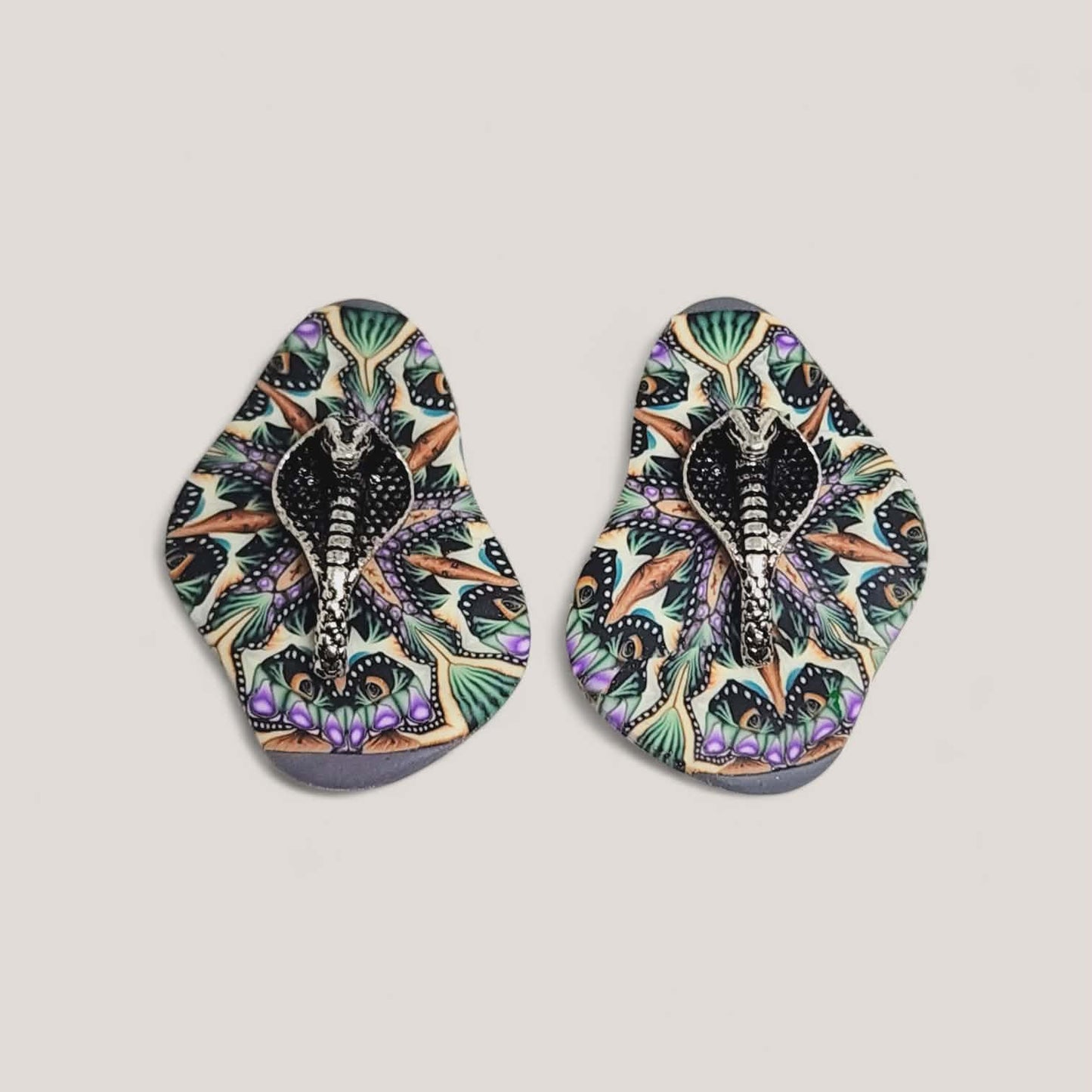 2pc Abstract Jiggle Outline Cutter Set Polymer Clay Cutter 10 Sizes You Choose