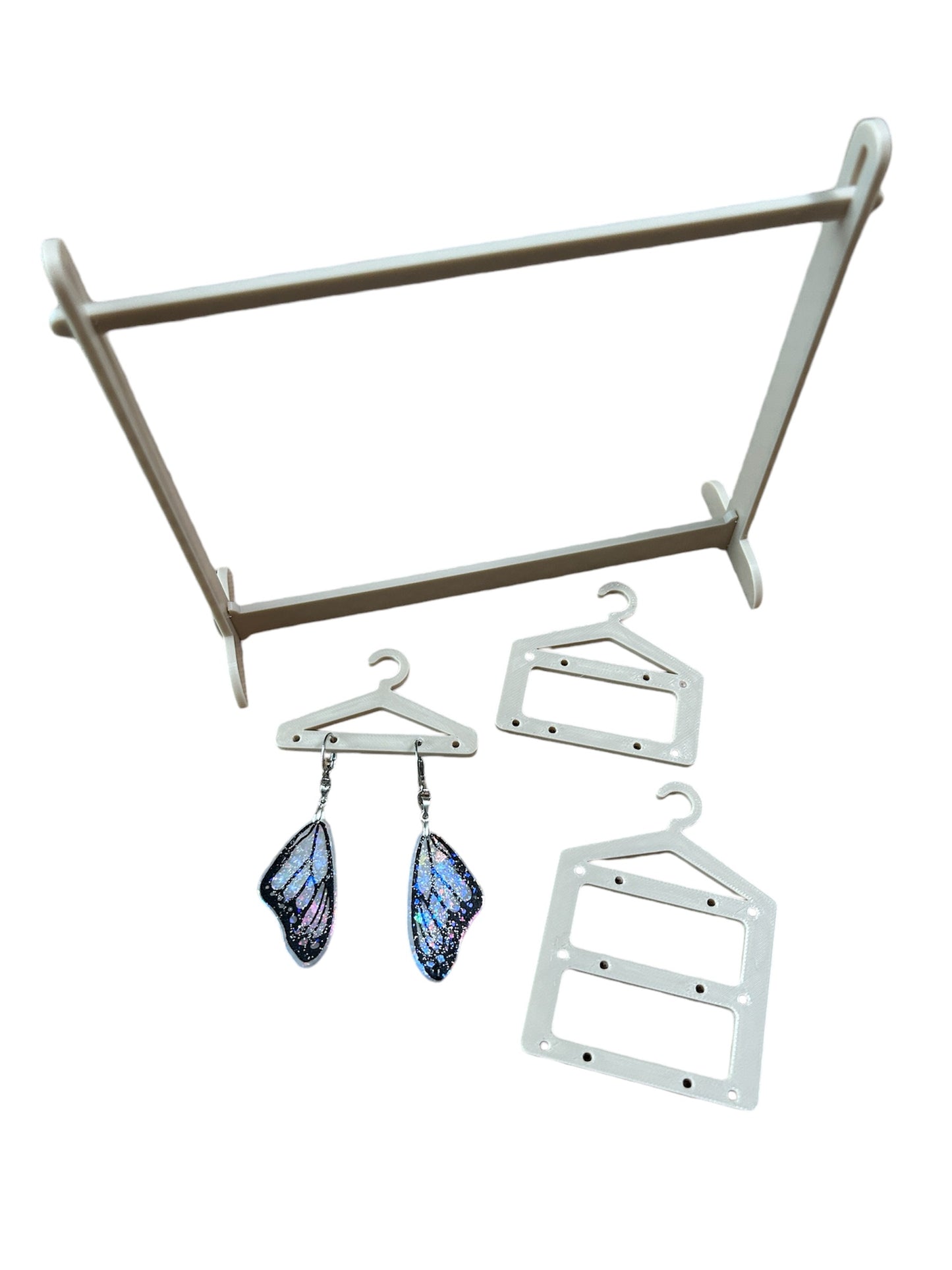 Earring Rack With Hangers Display