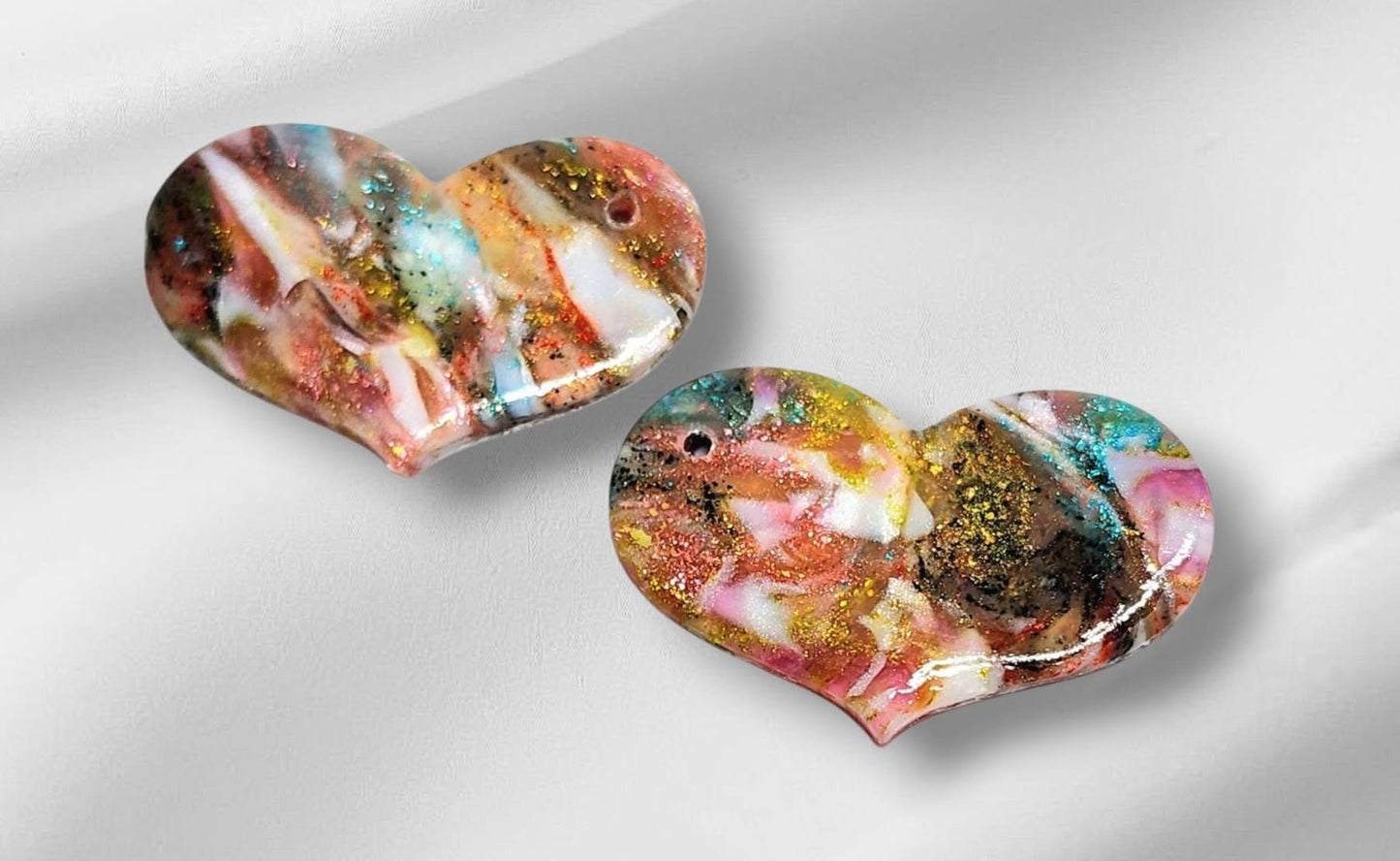Puffy Heart Outline Polymer Clay Cutter 7 Sizes You Choose