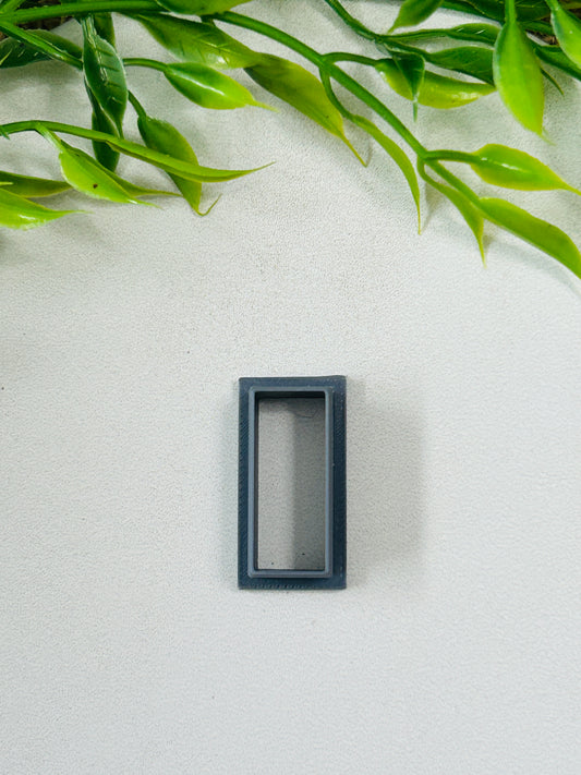 Rectangle Outline Polymer Clay Cutter 6 Sizes You Choose