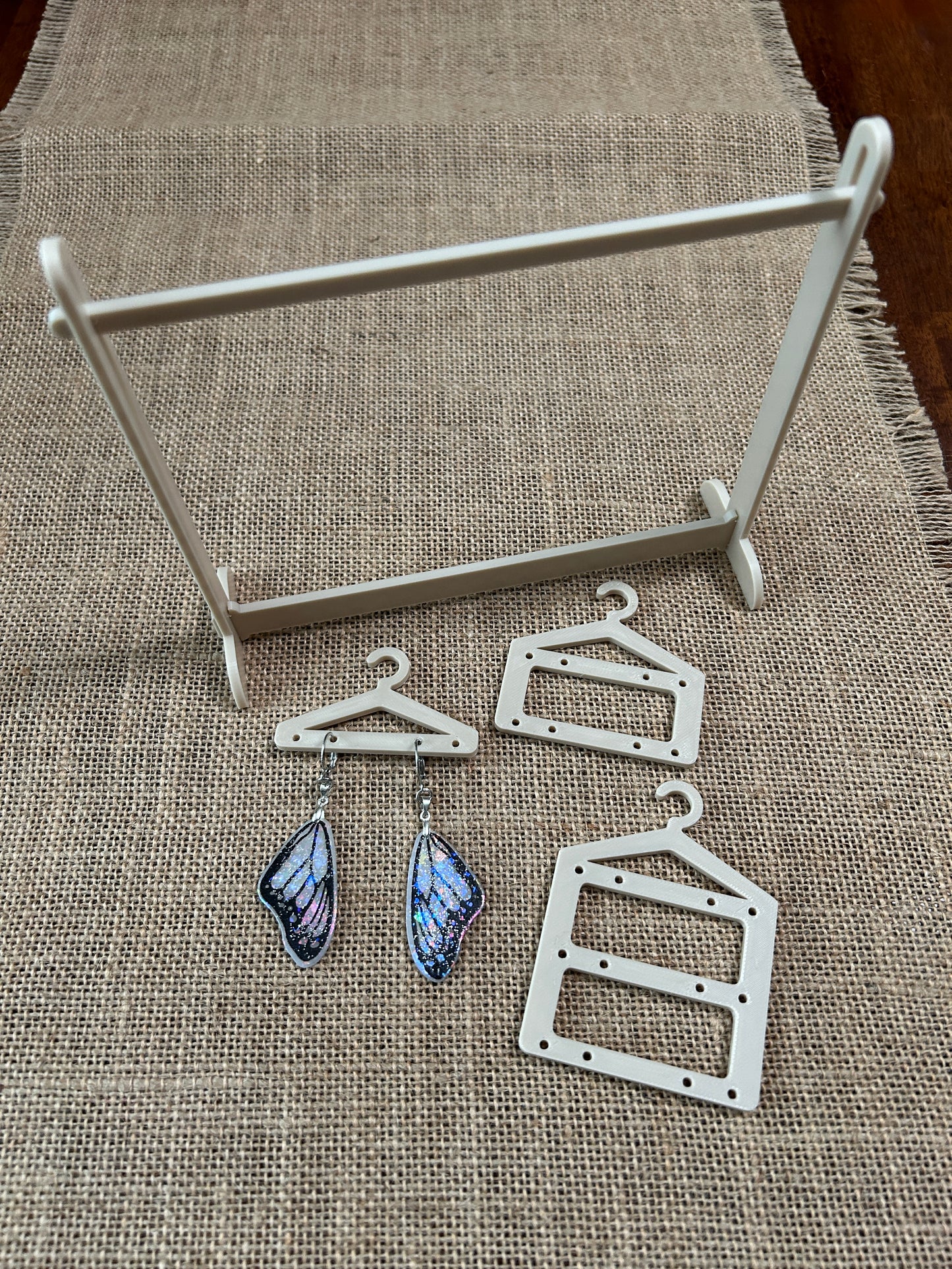 Earring Rack With Hangers Display