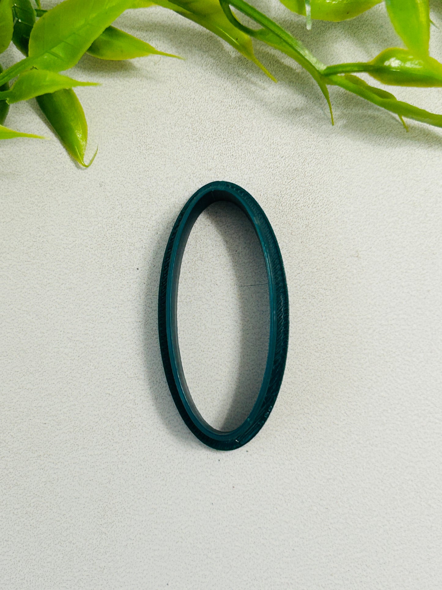 Long Oval Outline Polymer Clay Cutter 6 Sizes You Choose