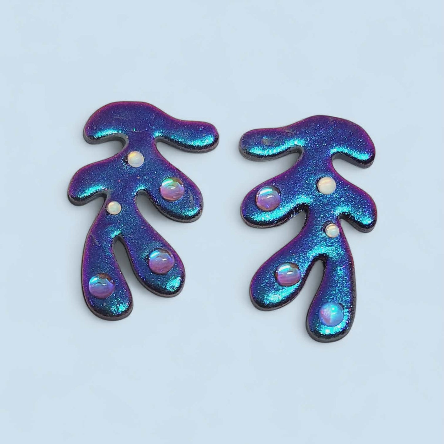 2pc Matisse Seaweed Outline Cutter Set Polymer Clay Cutter 8 Sizes You Choose