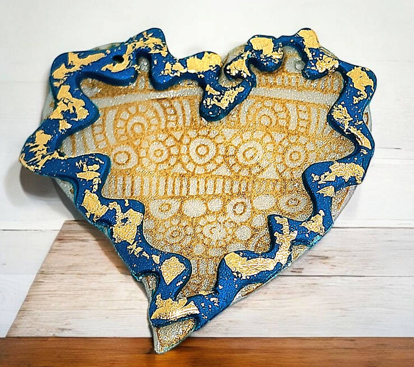 Geometric Waves Silk Screen For Polymer Clay SS01