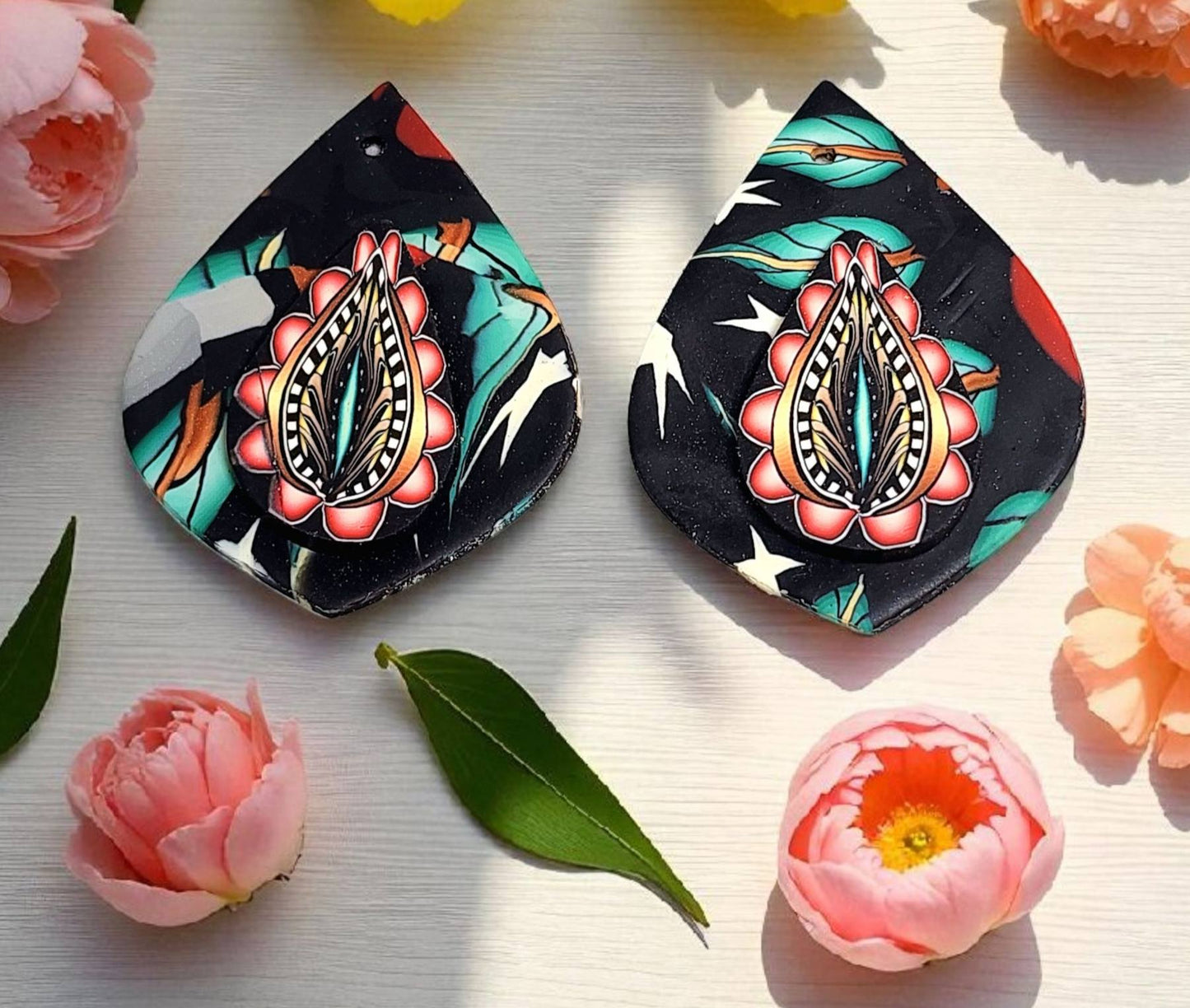 Petal Outline Polymer Clay Cutter 6 Sizes You Choose