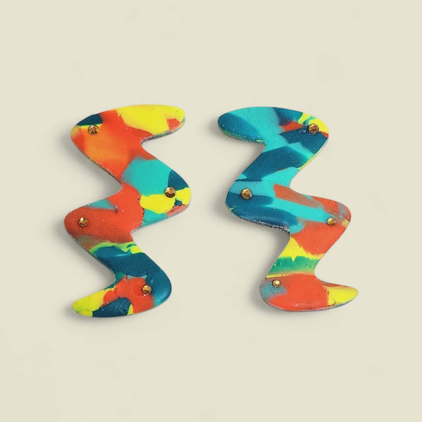 2pc Squiggle Outline Cutter Set Polymer Clay Cutter 12 Sizes You Choose