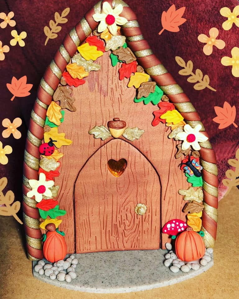 Whimsical Fairy Door Style 1 Polymer Clay Cutter 6 Sizes You Choose