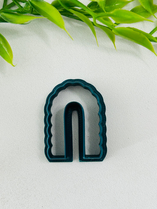 Scalloped Arch Outline Polymer Clay Cutter 6 Sizes You Choose