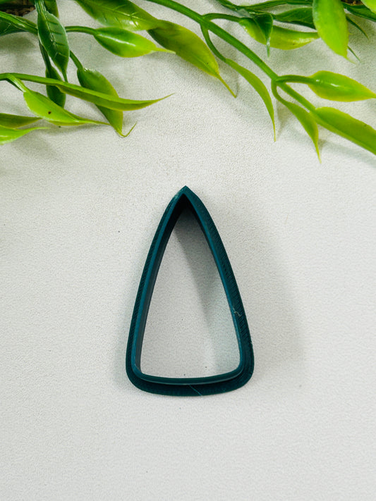 Long Triangle Outline Polymer Clay Cutter 6 Sizes You Choose