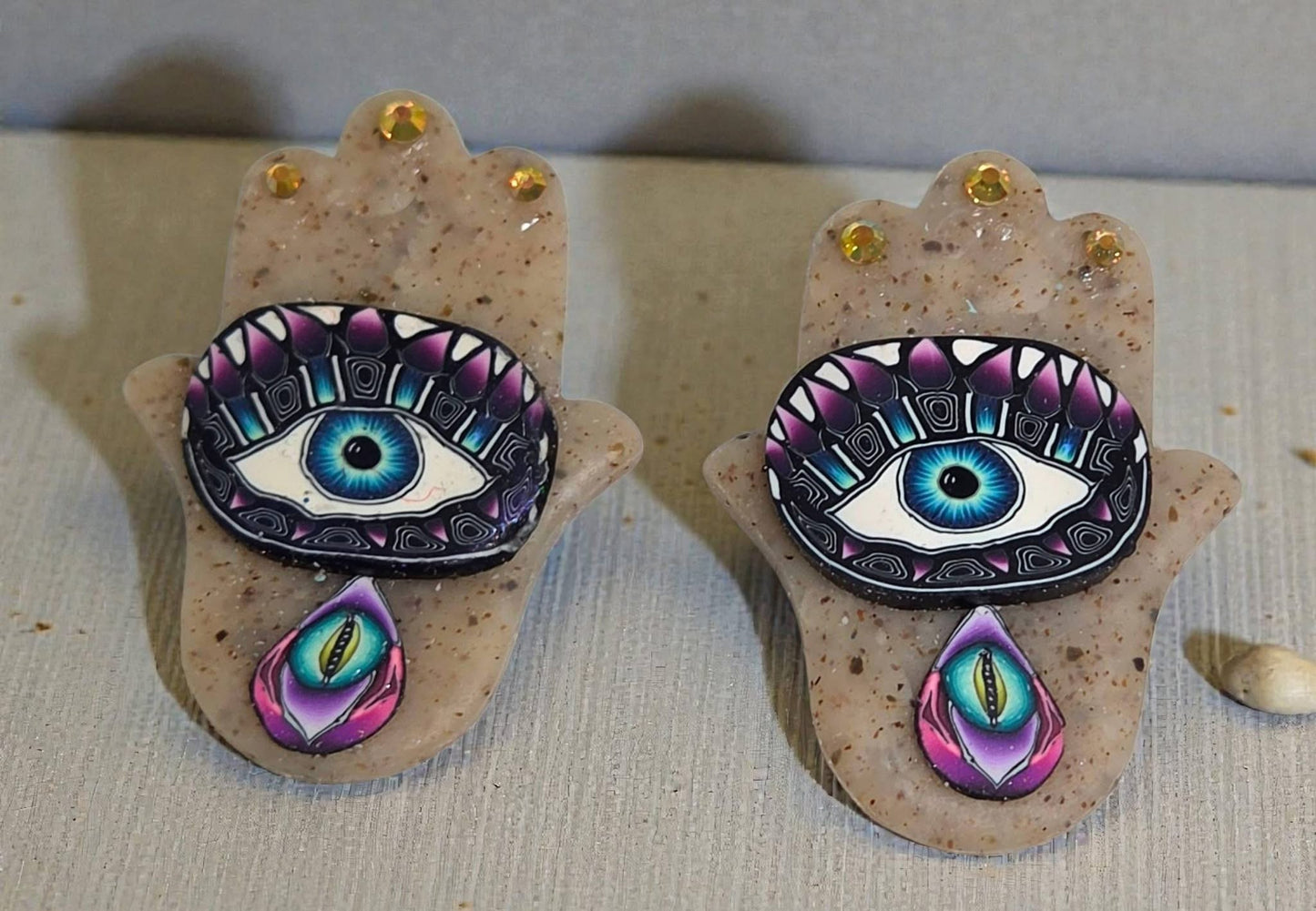 Hamsa Hand Outline Polymer Clay Cutter 6 Sizes You Choose