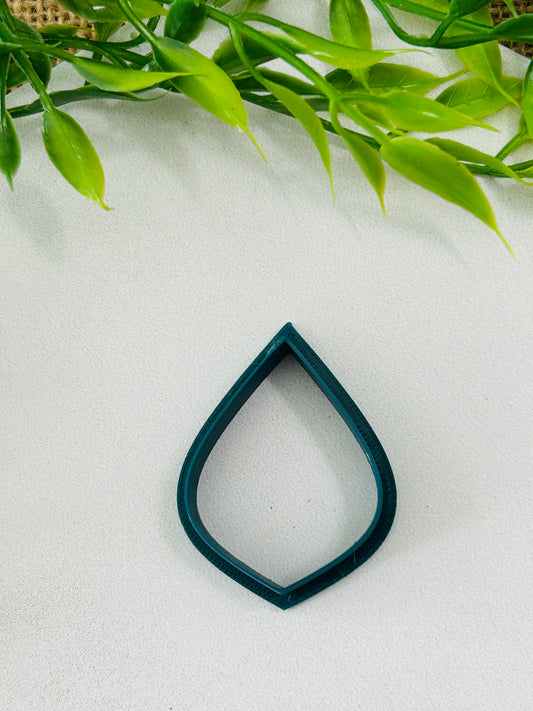 Petal Outline Polymer Clay Cutter 6 Sizes You Choose