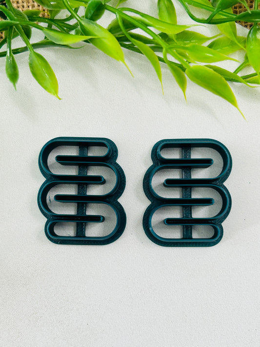 2pc U Turn Outline Cutter Set Polymer Clay Cutter 6 Sizes You Choose