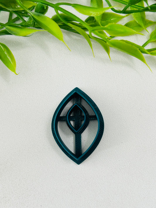 Marquise Open Center Polymer Clay Cutter 3 Sizes You Choose