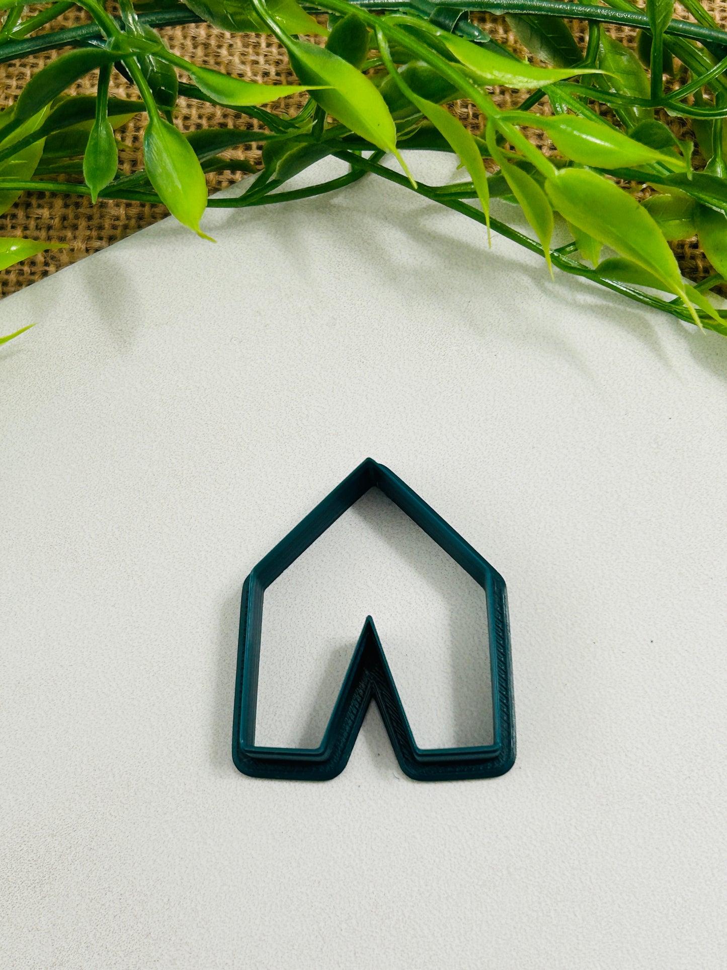 Geometric V Arch Outline Polymer Clay Cutter 10 Sizes You Choose