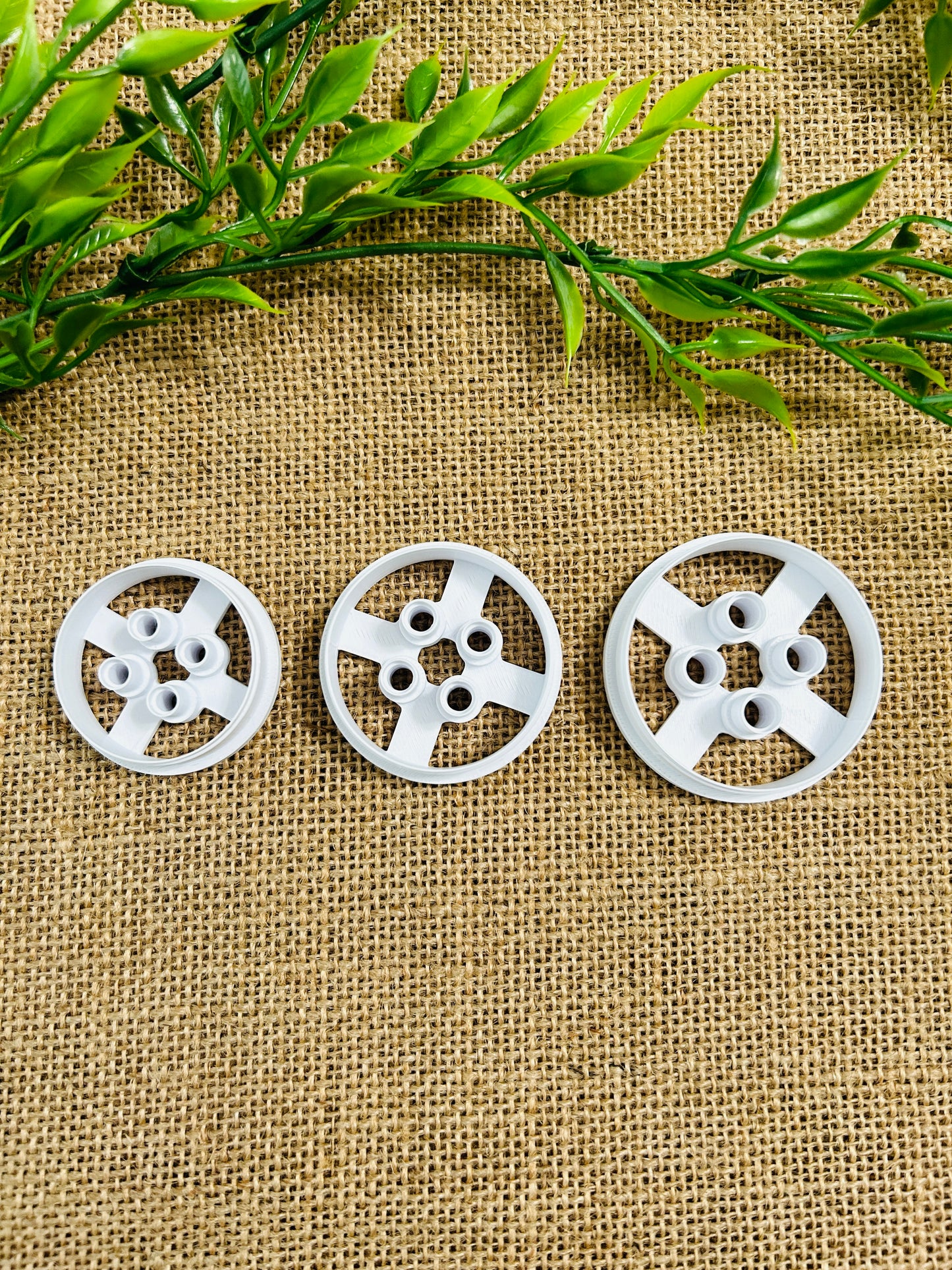 Round Button Cutter Polymer Clay Cutter 9 Sizes You Choose