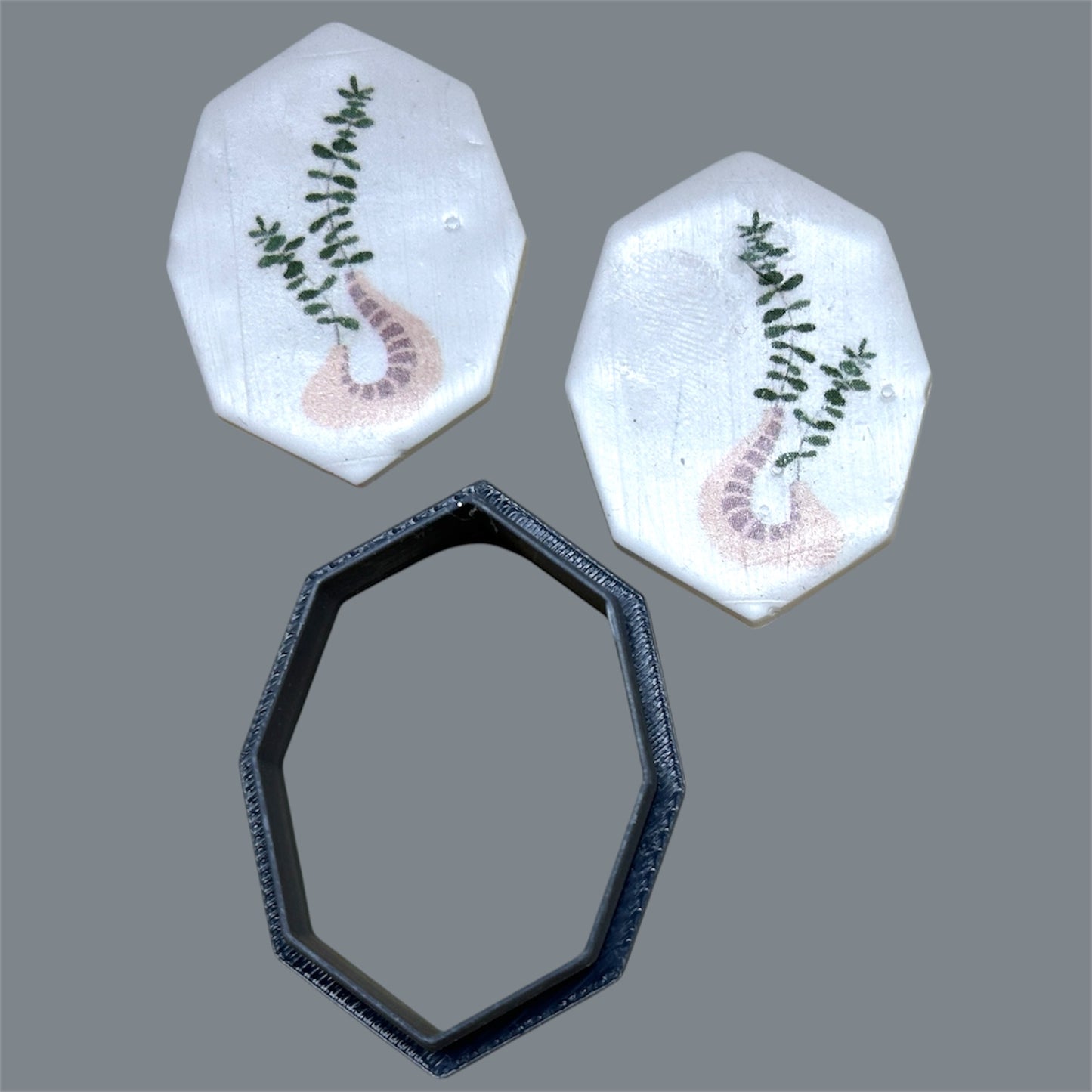 Long Octagon Outline Polymer Clay Cutter 6 Sizes You Choose