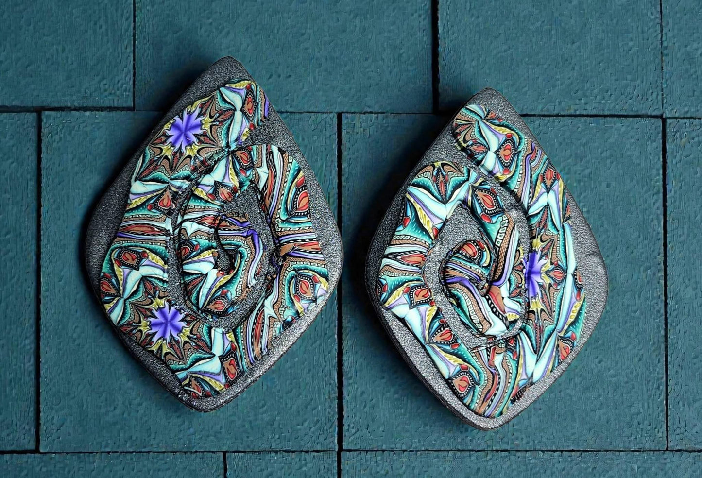 2Pc Spiral Mirrored Polymer Clay Cutter Set 3 Sizes Available You Choose
