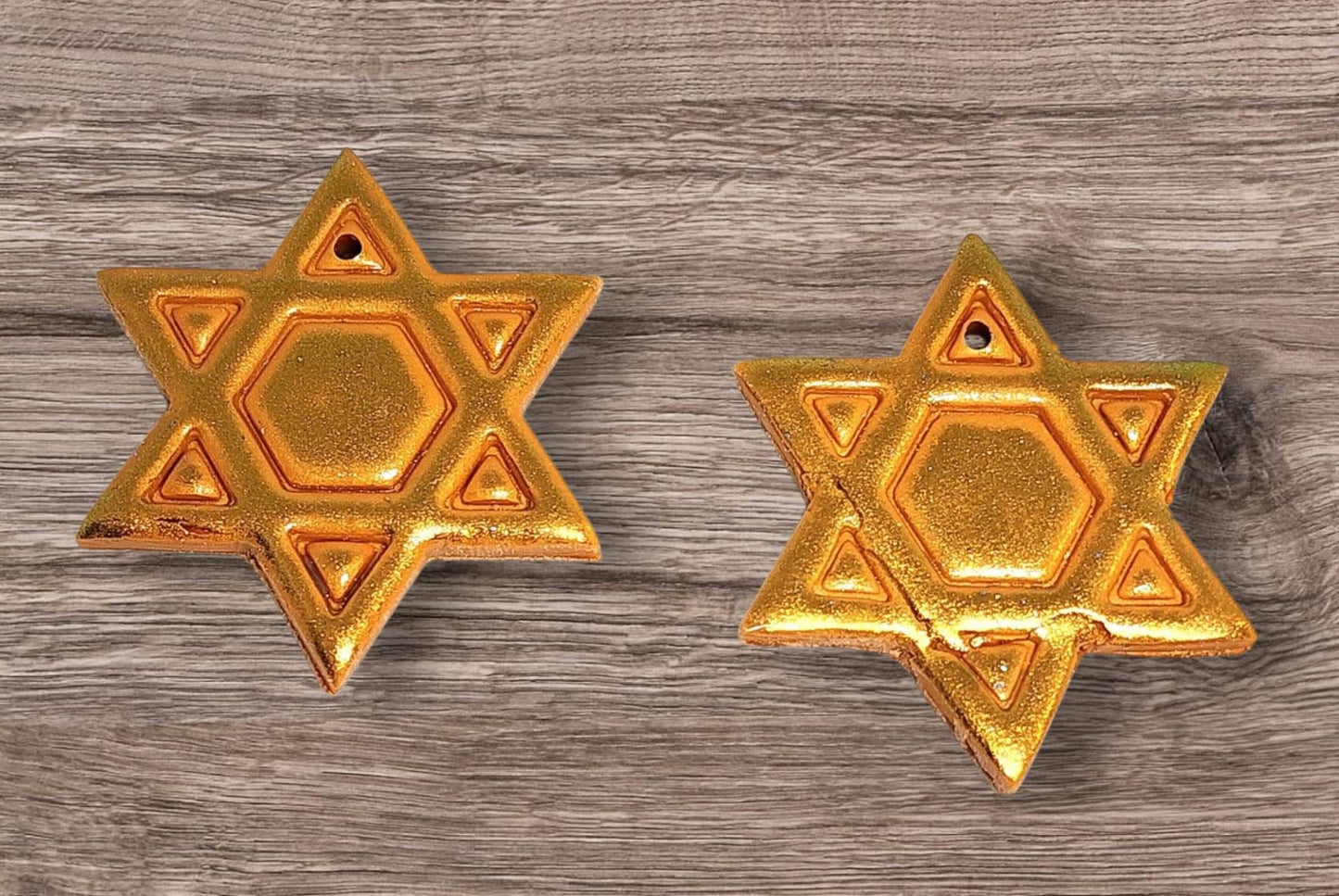 Star Of David Imprint Polymer Clay Cutter 5 Sizes You Choose