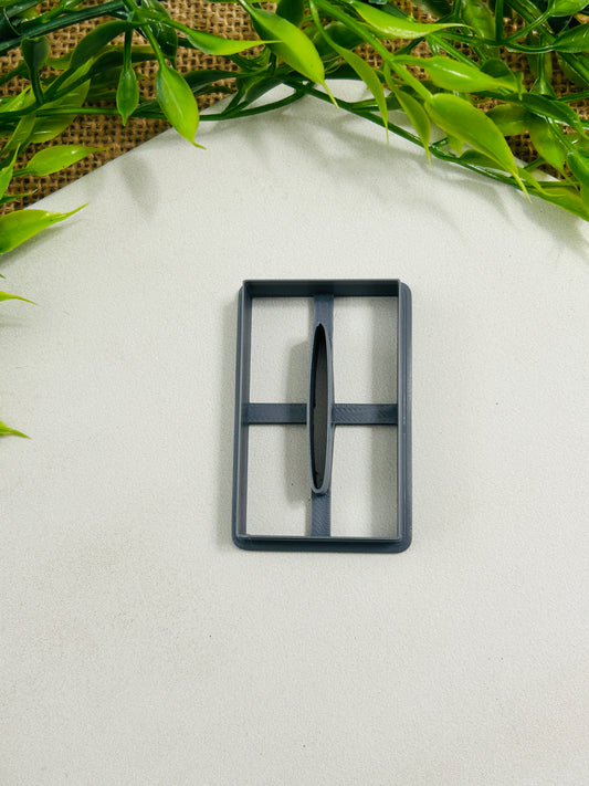 Open Rectangle Polymer Clay Cutter 3 Sizes You Choose