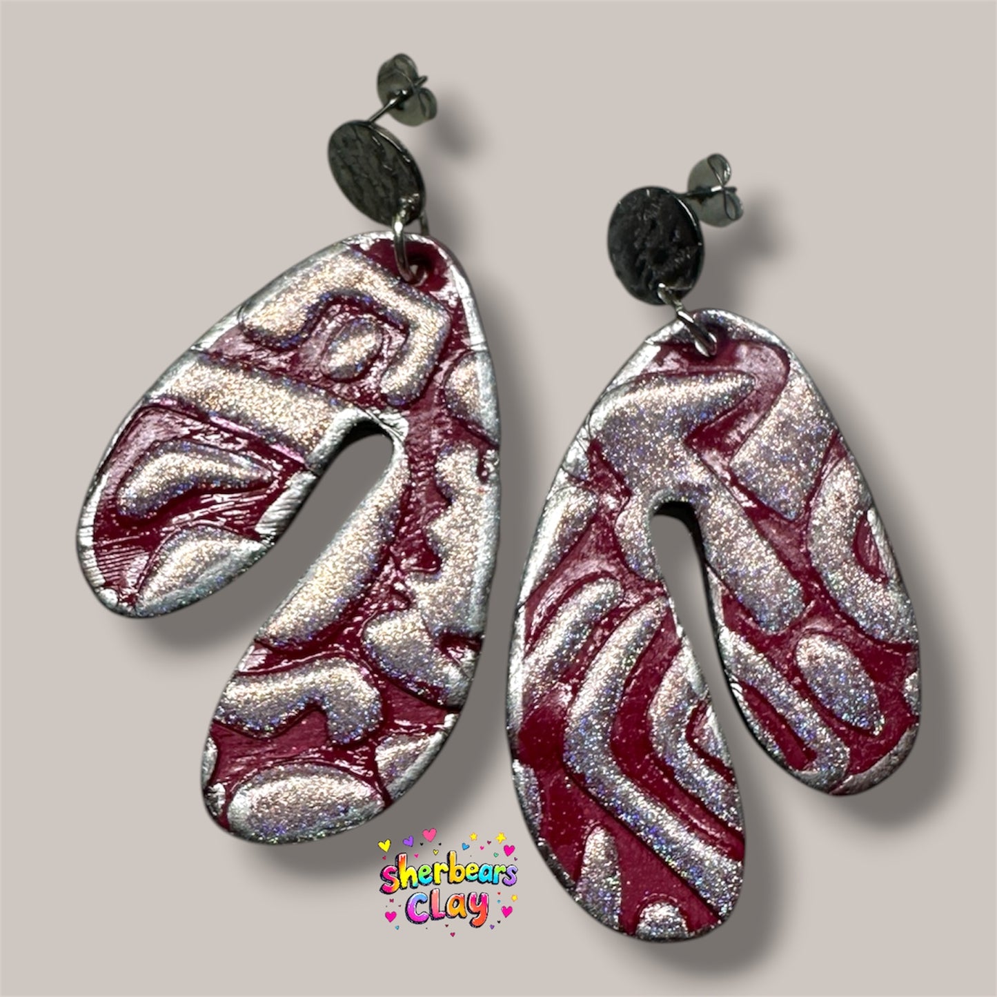 4pc Abstract Double Arch Cutter Set Polymer Clay Cutter 4 Sizes You Choose