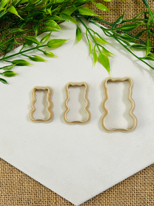 Gummy Bear Outline Polymer Clay Cutter 6 Sizes You Choose