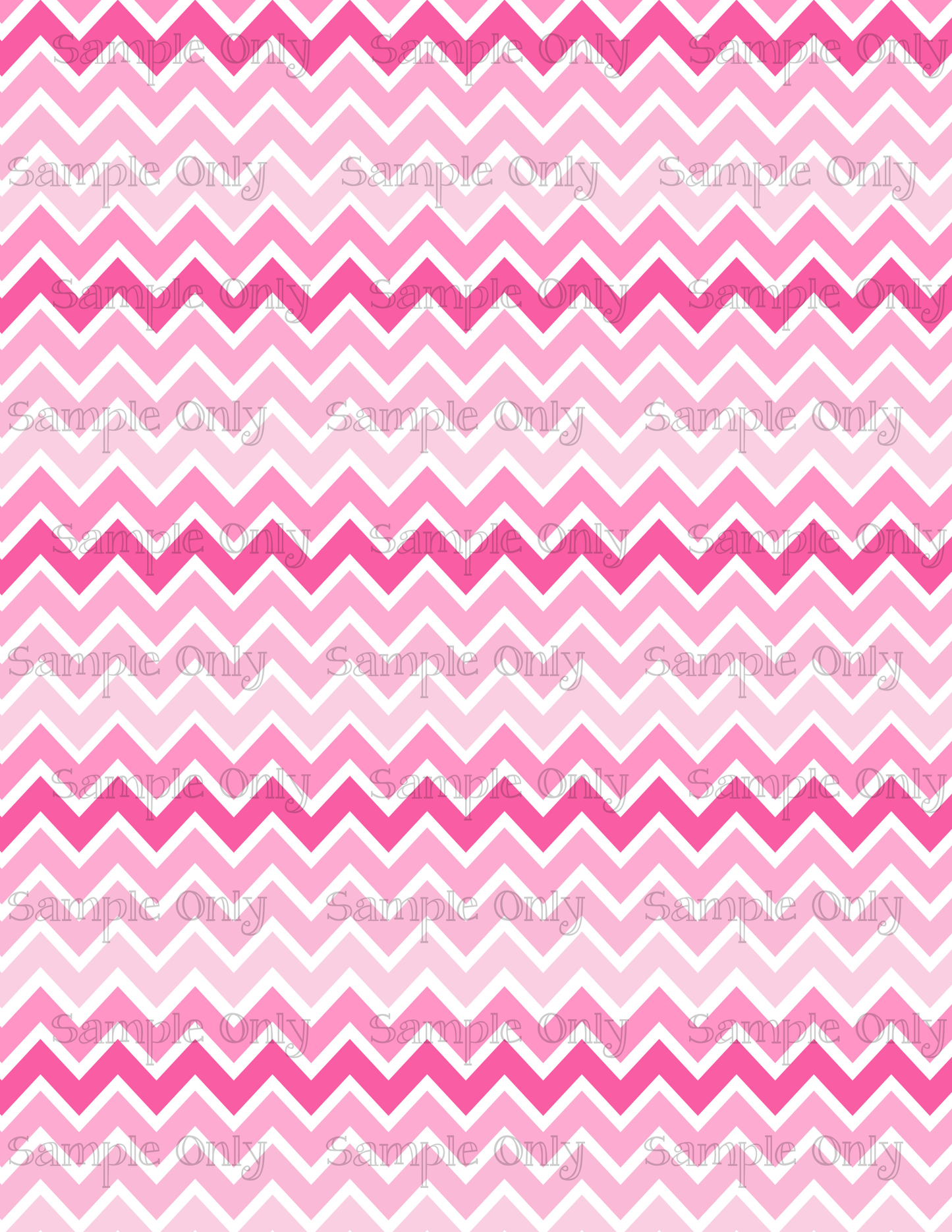 Assorted Pink Chevron Pattern Set-12 Image Sheet For Polymer Clay Transfer Decal DIGITAL FILE OR PRINTED