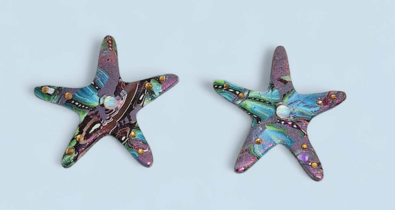 Starfish Outline Polymer Clay Cutter 6 Sizes You Choose