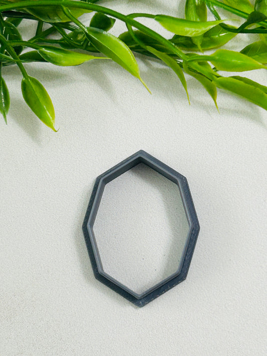 Long Octagon Outline Polymer Clay Cutter 6 Sizes You Choose