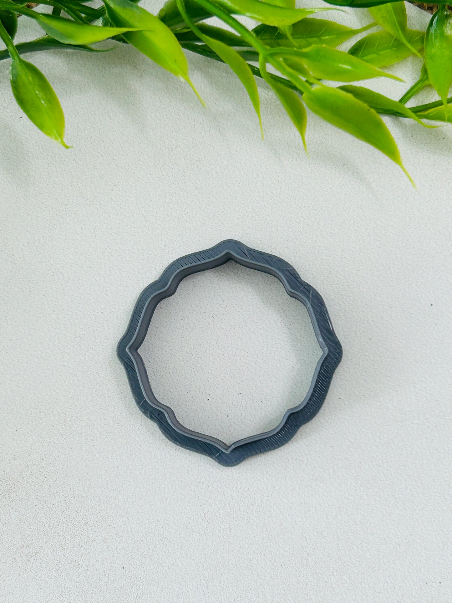 Pinched Square Outline Polymer Clay Cutter 6 Sizes You Choose