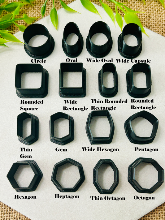 Assorted Charm Polymer Clay Cutters - Mini 0.5 Inch Size YOU CHOOSE