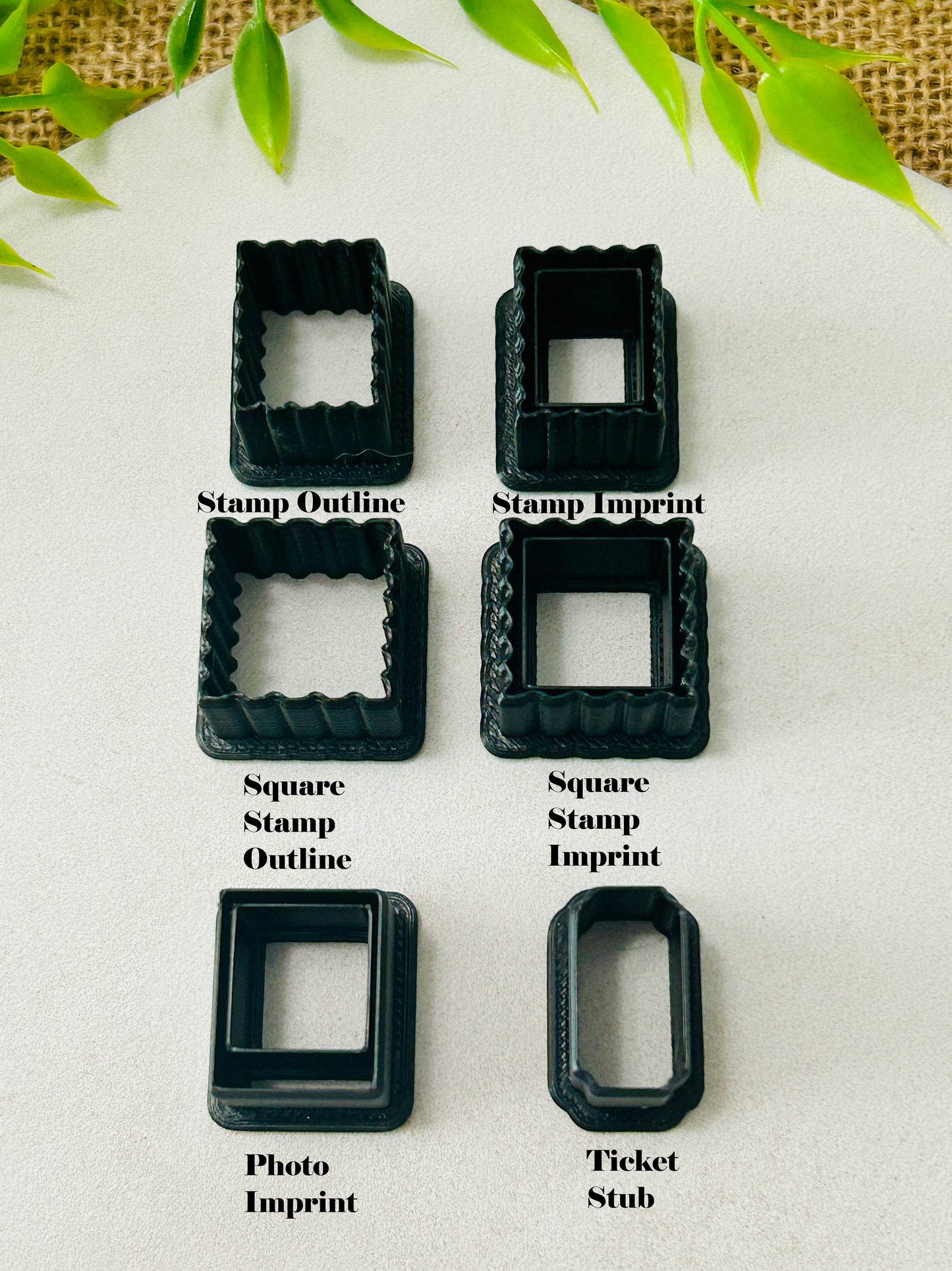 Assorted Charm Polymer Clay Cutters - Standard 1 Inch Size YOU CHOOSE