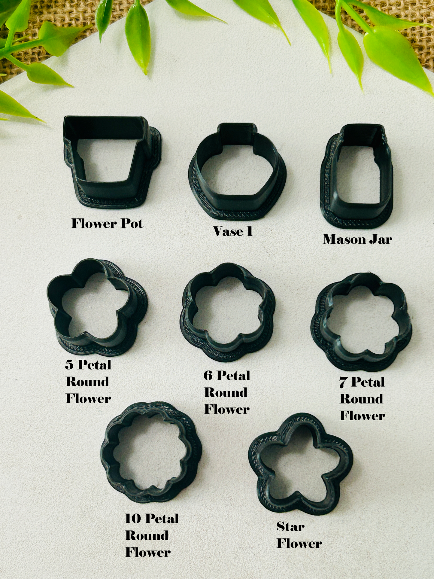 Assorted Charm Polymer Clay Cutters - Standard 1 Inch Size YOU CHOOSE