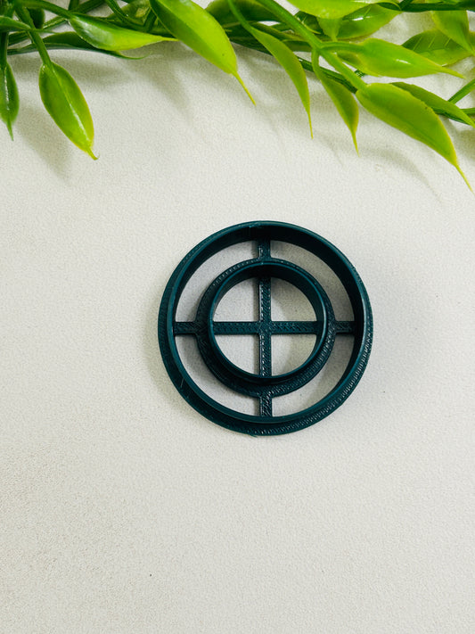 Round Cut Out Open Center Polymer Clay Cutter 5 Sizes You Choose