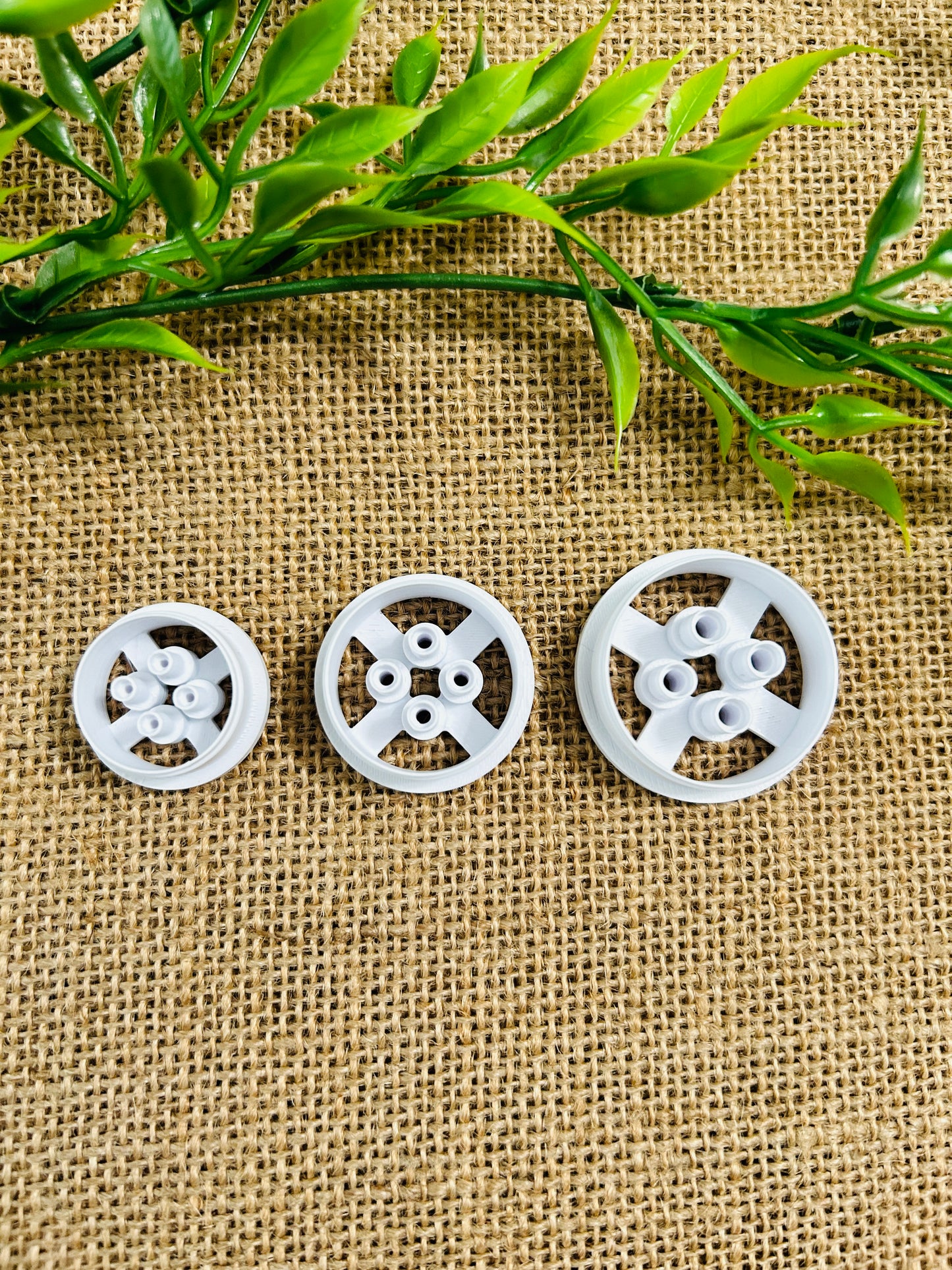 Round Button Cutter Polymer Clay Cutter 9 Sizes You Choose