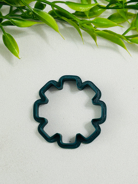 Gear Cog Wheel Outline Polymer Clay Cutter 6 Sizes You Choose