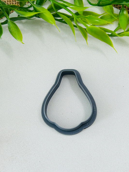 Scallop Petal Drop Outline Polymer Clay Cutter 7 Sizes You Choose