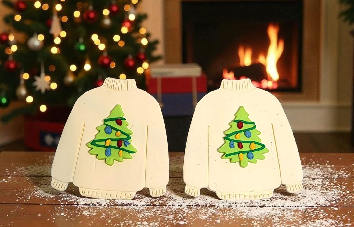 Sweater Imprint Polymer Clay Cutter 5 Sizes You Choose