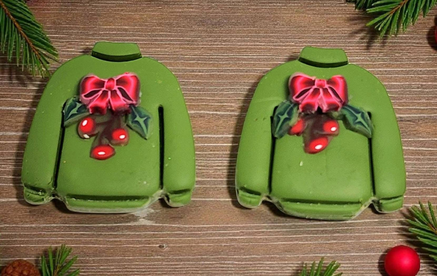 Sweater Imprint Polymer Clay Cutter 5 Sizes You Choose