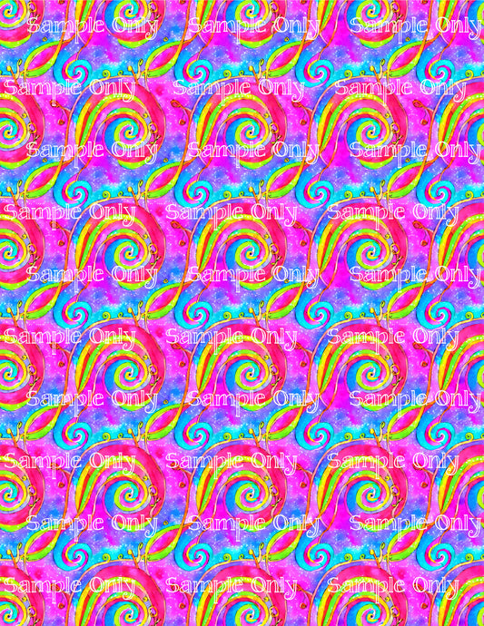 Funky Flowers Image Sheet For Polymer Clay Transfer Decal DIGITAL FILE OR PRINTED FFL01