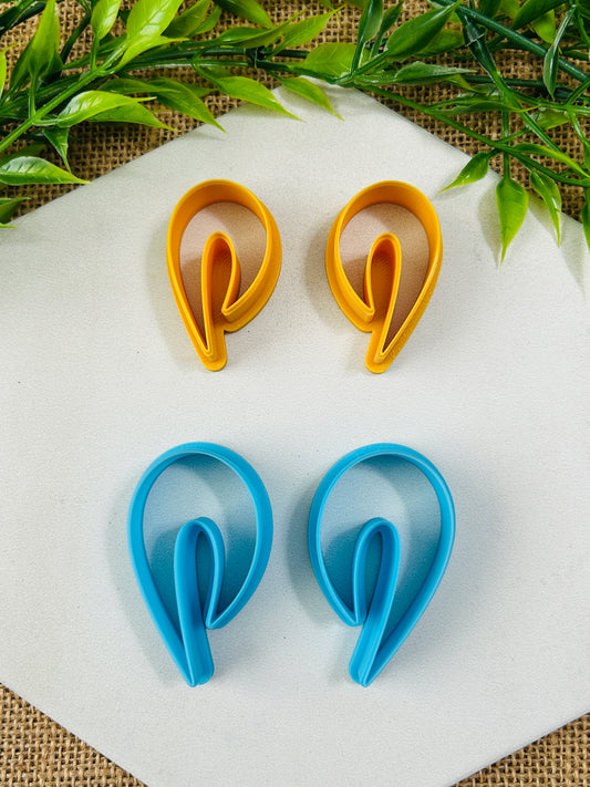 2pc Swoop Arch Outline Cutter Set Polymer Clay Cutter 6 Sizes You Choose