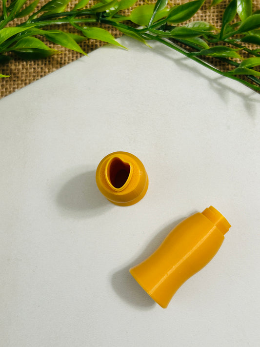 Organic Petal Outline Polymer Clay Micro Cutter 4 Sizes You Choose