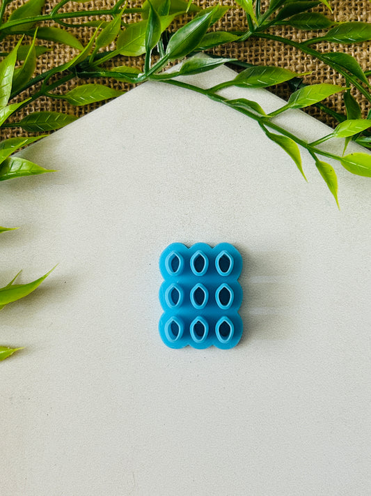 Mini Leaf Foliage or Petal Style 4 Polymer Clay Micro Multi Cutter