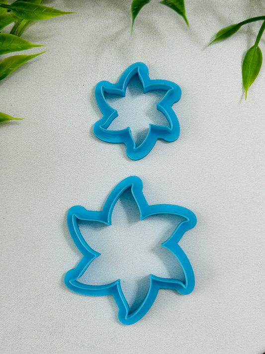 6 Petal Wind Flower Polymer Clay Cutter 6 Sizes You Choose