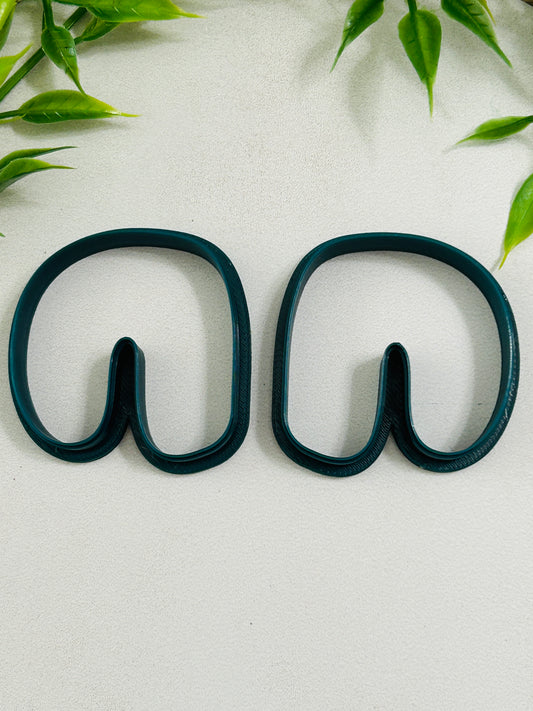 2pc Chunky Arch Outline Cutter Set Polymer Clay Cutter 8 Sizes You Choose