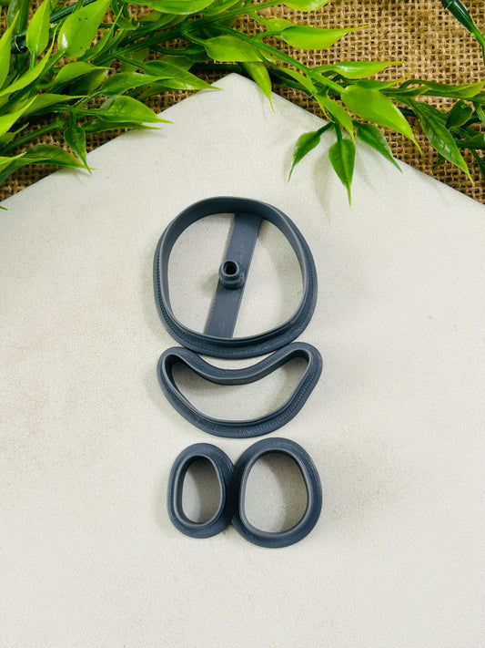 3Pc Zwibi Combo Dangle Polymer Clay Cutter Set 3 Sizes Available You Choose
