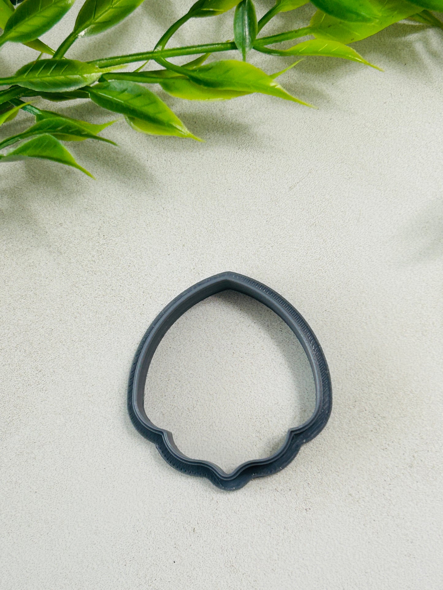 Flowing Petal Drop Outline Polymer Clay Cutter 10 Sizes You Choose