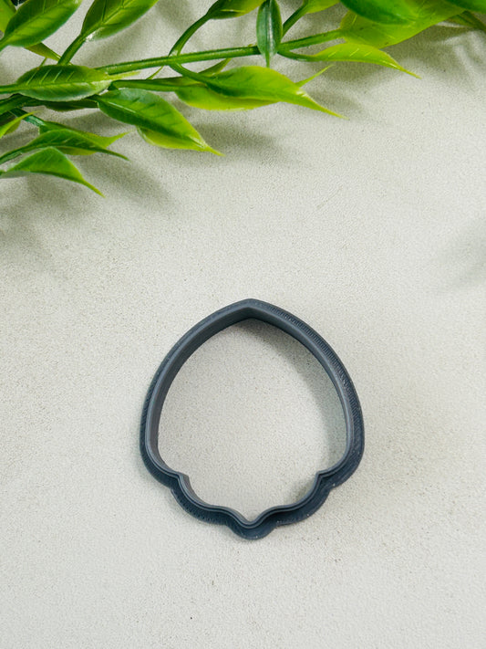 Flowing Petal Drop Outline Polymer Clay Cutter 10 Sizes You Choose